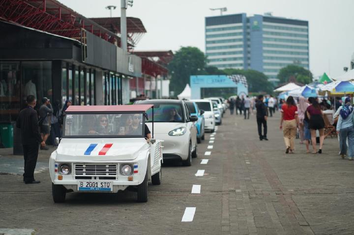 Datang ke PEVS 2024 Bisa Naik Shuttle Bus, Begini&nbsp;Rutenya