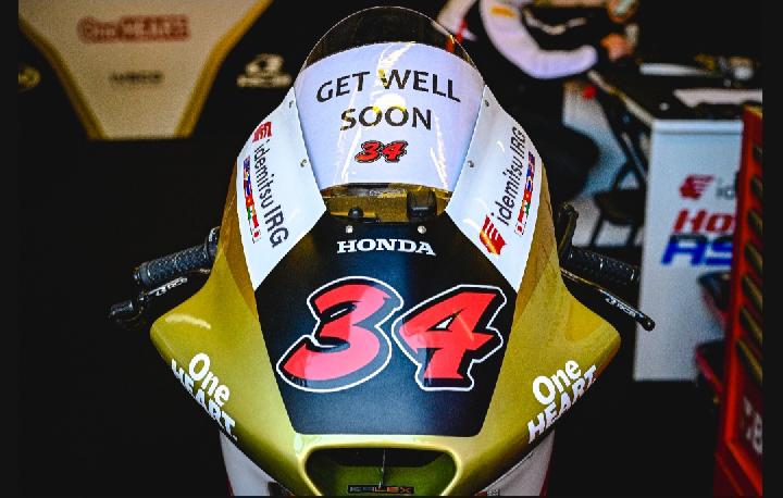 Usai Jalani Operasi, Mario Aji Kembali Tampil di Moto2 Catalunya