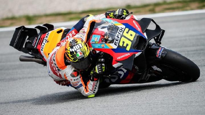 Joan Mir dan Luca Marini Masih Kesulitan di MotoGP Catalunya 2024