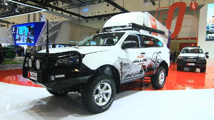 Isuzu MU-X dan D-Max Single Cabin Tampil di GIIAS&nbsp;2024