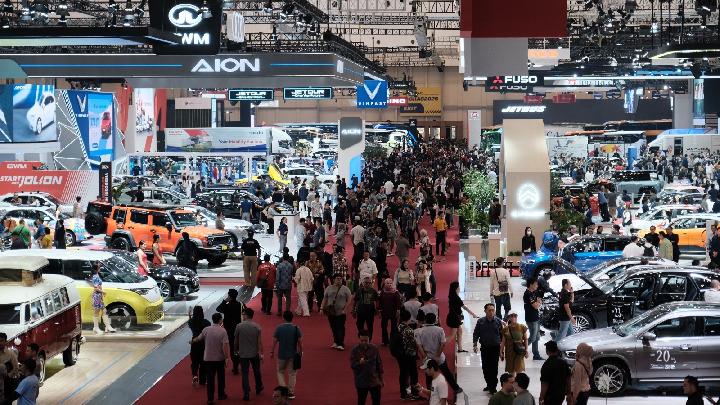 Ini Area Parkir Mudah di GIIAS 2024