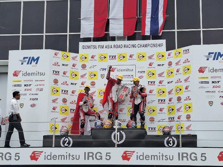 Adenanta Bawa Astra Honda Racing Team Juara di Race 2 ARRC Mandalika&nbsp;2024