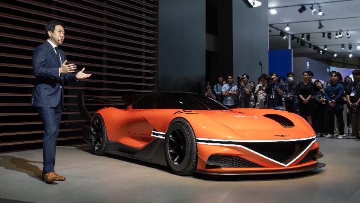 Genesis X Gran Racer Vision Gran Turismo Concept Tampil di BIMOS&nbsp;2024