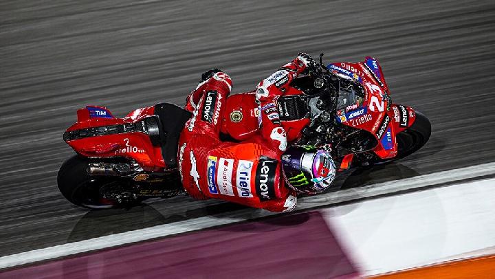 Enea Bastianini Juara Sprint Race MotoGP Inggris, Bagnaia dan Marc Marquez&nbsp;Jatuh