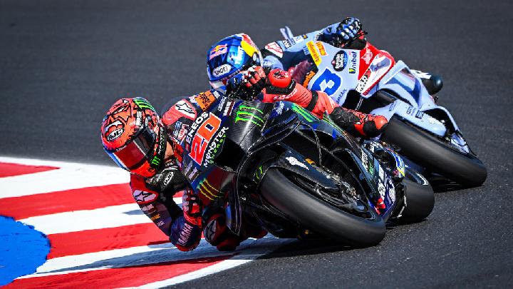 Fabio Quartararo Kesulitan di Sprint Race MotoGP San Marino&nbsp;2024