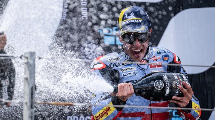 Marc Marquez Menang di MotoGP Aragon 2024 Mendapat Sanjungan dari Pelumas&nbsp;Indonesia