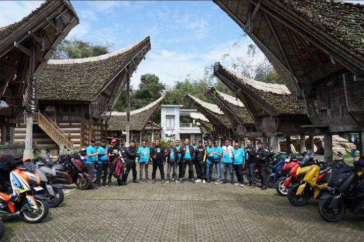 700 Bikers Ramaikan Maxi Yamaha Day di Daratan Tinggi Tanah Toraja